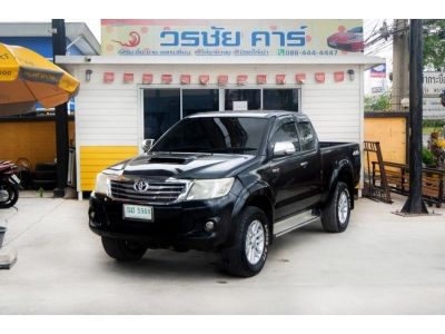 TOYOTA VIGO 2.5 E SMARTCAB PRERUNNER  ดีเชล  MT 2013 สีดำ รูปที่ 0